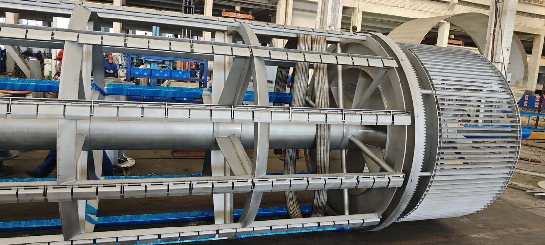 ASME U Stamp Vertical Thin Film Evaporator Nickel Based Alloy Copper Alloy