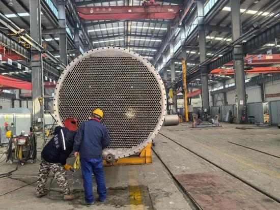 Carbon Steel SS Duplex SS Shell And Tube Evaporator For Industrial Use