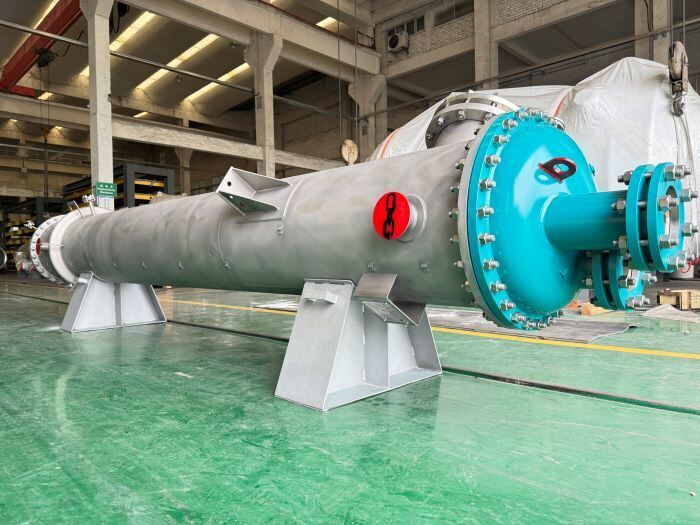Carbon Steel SS Duplex SS Shell And Tube Evaporator For Industrial Use