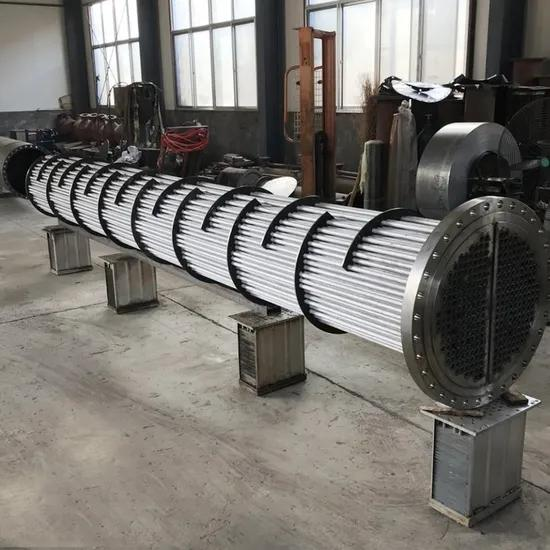 Carbon Steel SS Duplex SS Shell And Tube Evaporator For Industrial Use