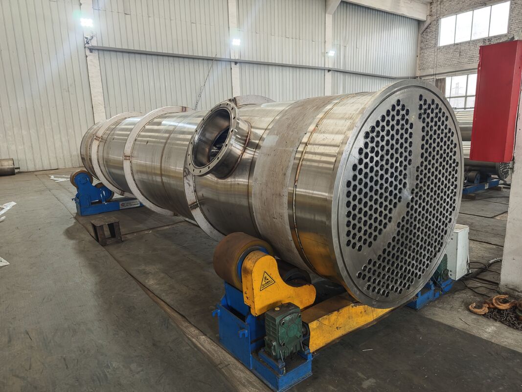 Titanium Shell And Tube Type Heat Exchanger For Highly Corrosive Industrial Applications