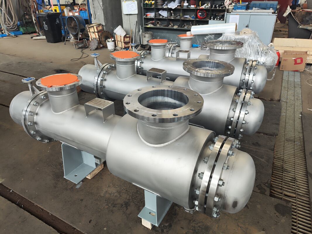 Duplex Stainless Steel Shell Tube Heat Exchanger ASME U Stamp Single Pass Multi Pass