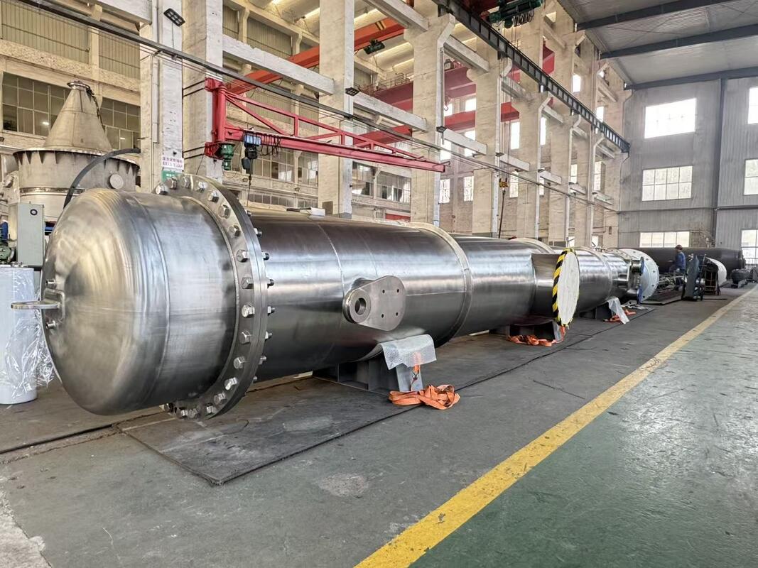 Duplex Stainless Steel Shell Tube Heat Exchanger ASME U Stamp Single Pass Multi Pass