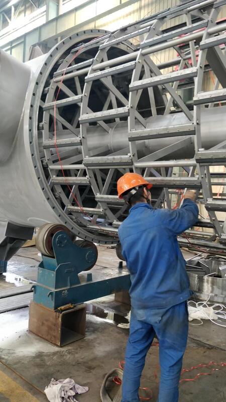 Steel Type ASME Thin Film Evaporator For High Purity Processing