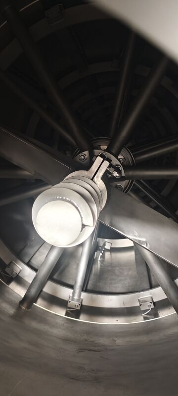Steel Type ASME Thin Film Evaporator For High Purity Processing