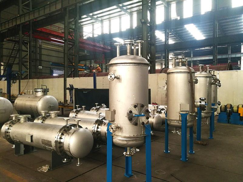 ASME Certified Industrial Stainless Steel Shell And Tube Heat Exchanger For EPC Projects