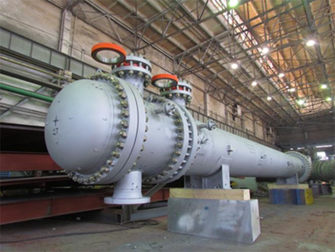 ASME Certified Industrial Stainless Steel Shell And Tube Heat Exchanger For EPC Projects