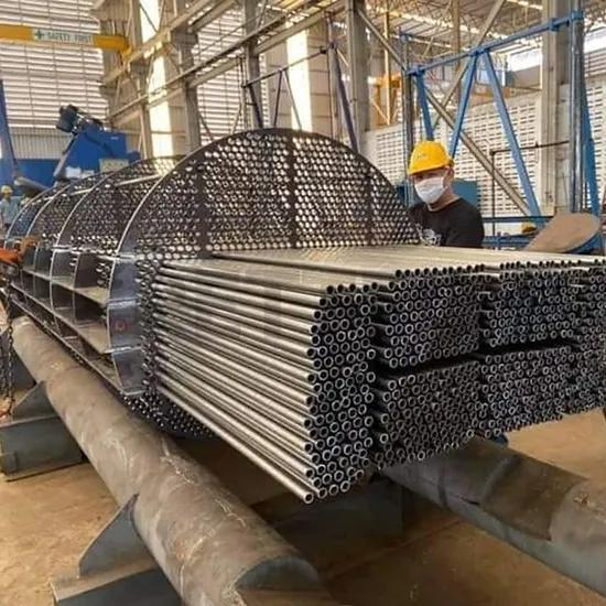 ASME Certified Industrial Stainless Steel Shell And Tube Heat Exchanger For EPC Projects