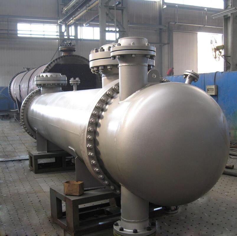 High Pressure Shell And Tube Type Heat Exchanger For Chemical Processing