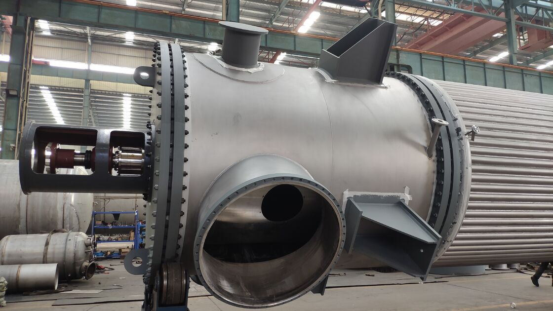 5-5500kg/H ASME Vertical Thin Film Evaporator For Solvent Concentration