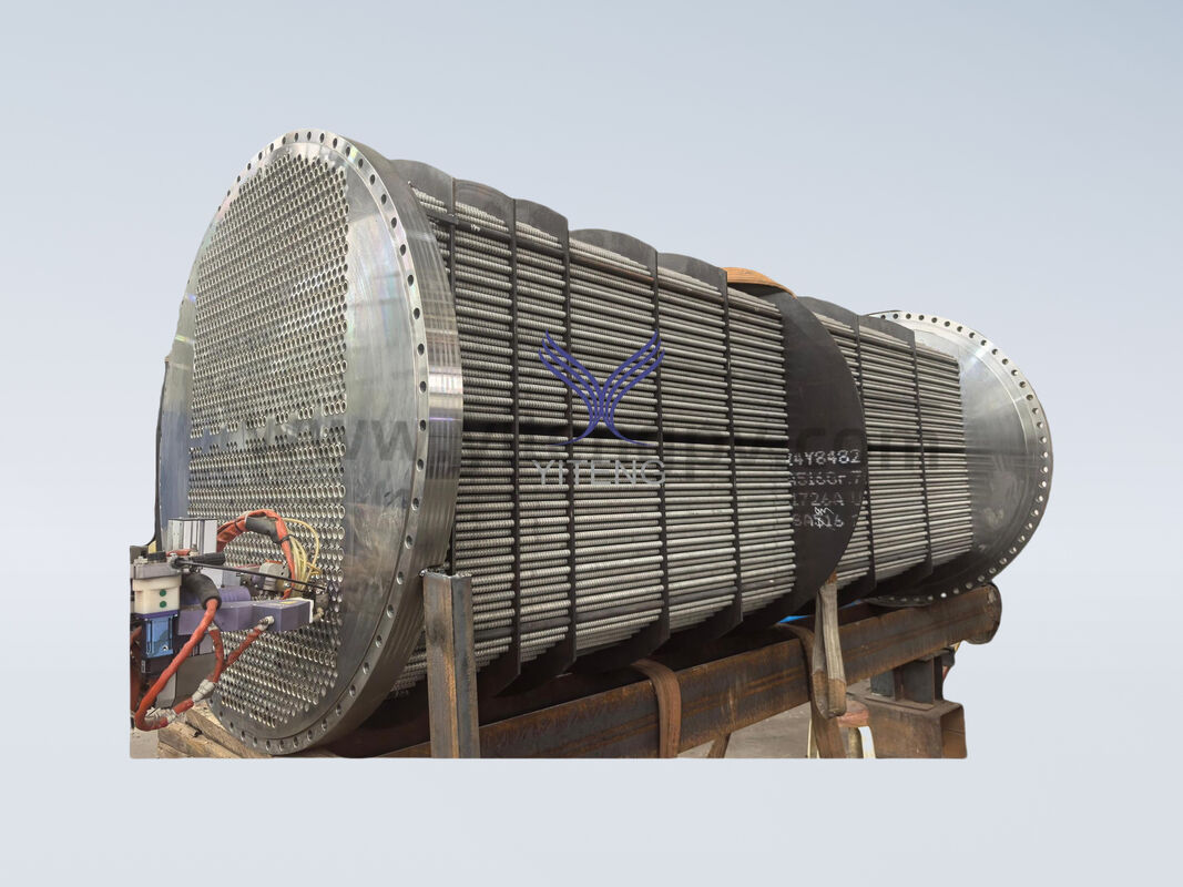 Steel Type Industrial Scraped Surface Shell And Tube Condenser